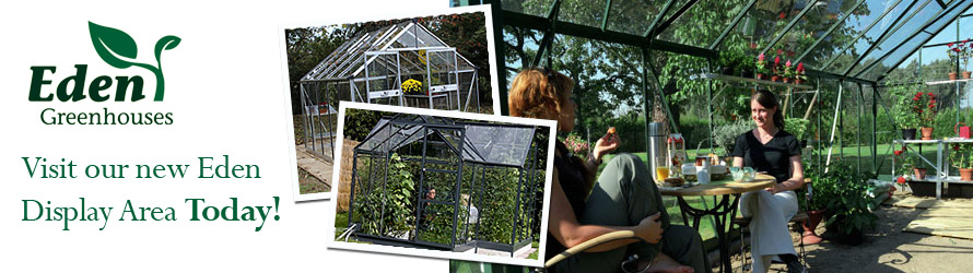 Eden Greenhouses at Tewkesbury Garden Centre